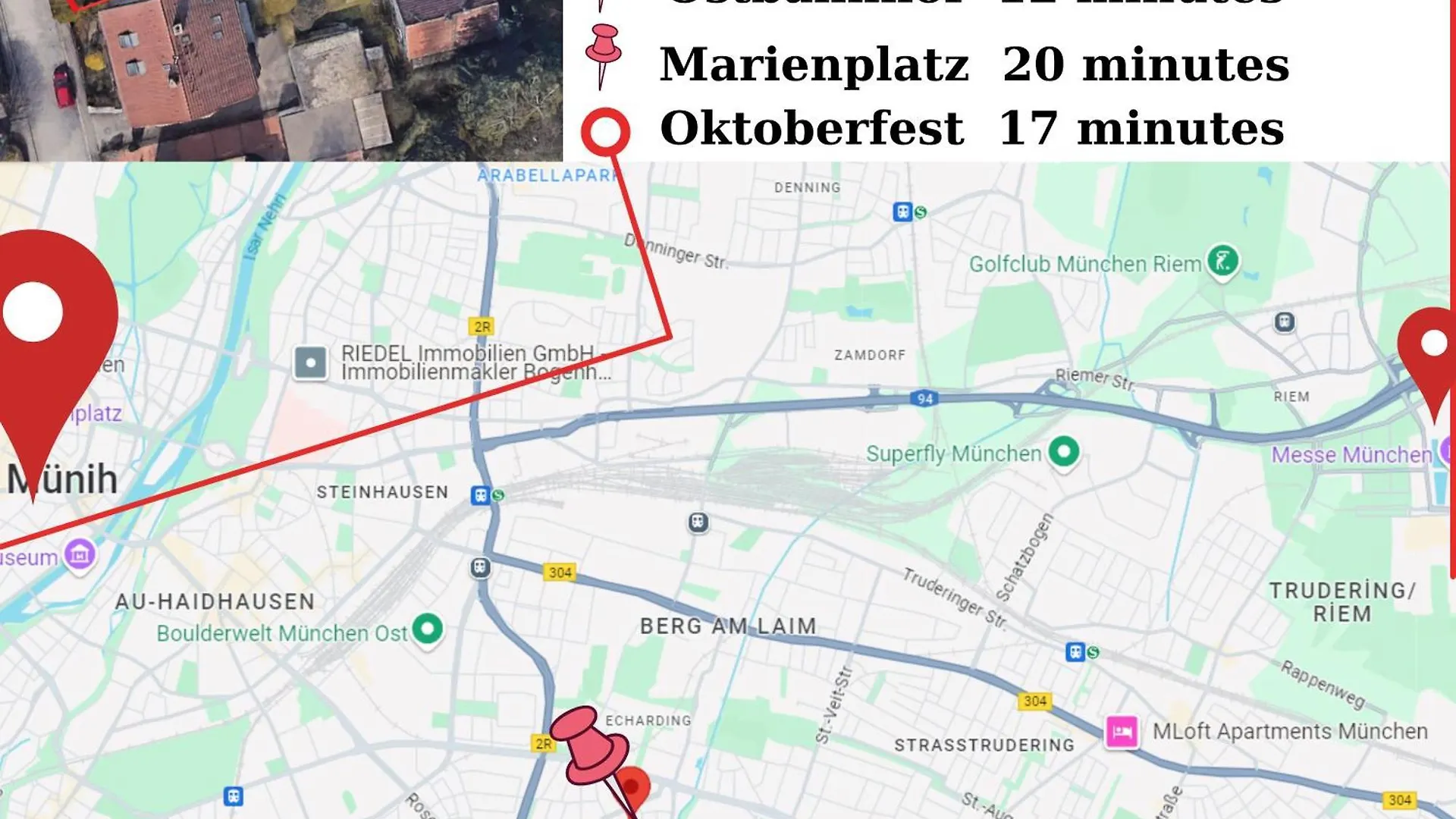 Muenchen Haus-Centrum-Messe-Oktoberfest -7-24 Checkin